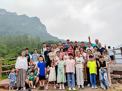 2025年8月 济南航进电子科技有限公司 团建出游（游太行山）